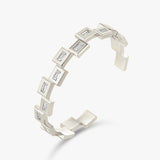 Diamonds yellow gold unzi bracelet