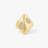 Pia yellow gold ring